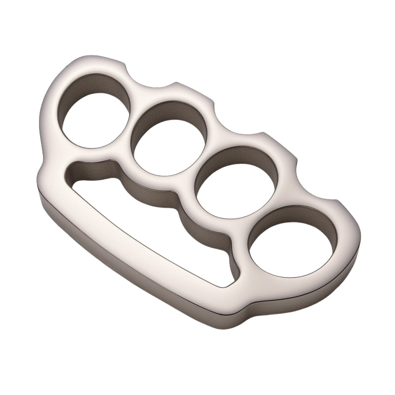 304 Stainless Steel Four Finger Knuckle Duster - Polished Classic EDC