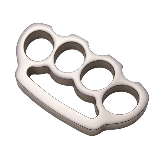 304 Stainless Steel Four Finger Knuckle Duster - Polished Classic EDC