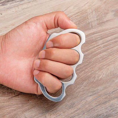 304 Stainless Steel Four Finger Knuckle Duster - Polished Classic EDC