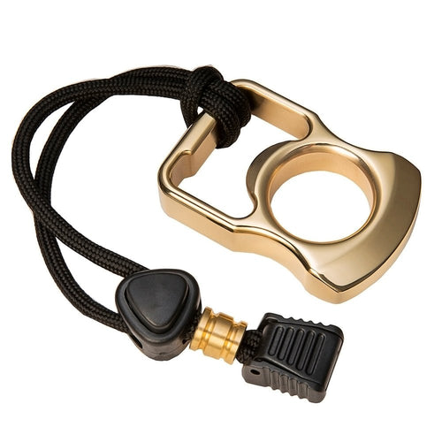 Brass Knuckles Ring | Single Finger Knuckle Duster Self Defense - Bottle Opener Tactical Knuckles