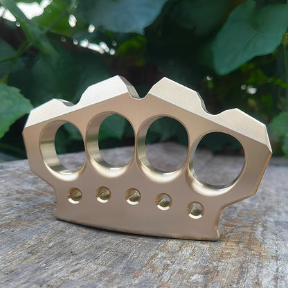 H-59 Brass Ultra-Thick 15mm Four Finger Knuckle - Premium CNC 560g