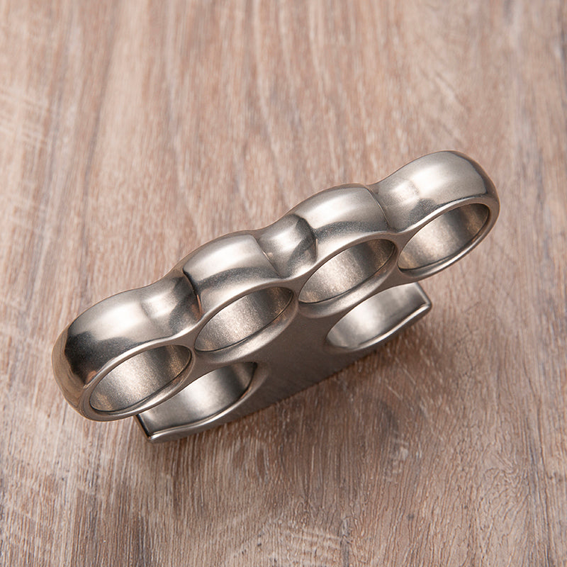 Titanium Knuckles - Lincoln Style Four Finger Stonewash Vintage Design