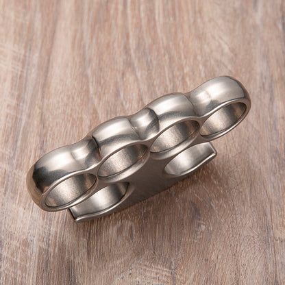 Titanium Knuckles - Lincoln Style Four Finger Stonewash Vintage Design