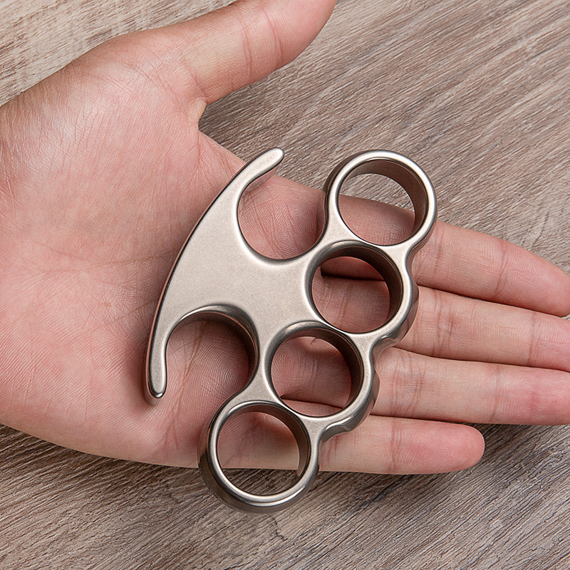 Titanium Knuckles - Lincoln Style Four Finger Stonewash Vintage Design