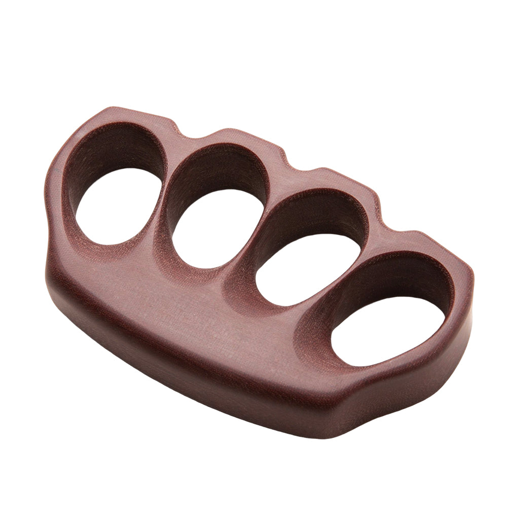 Micarta Extreme-Thick 20mm Four Finger Knuckle - Slim Profile Non-Metal 85g