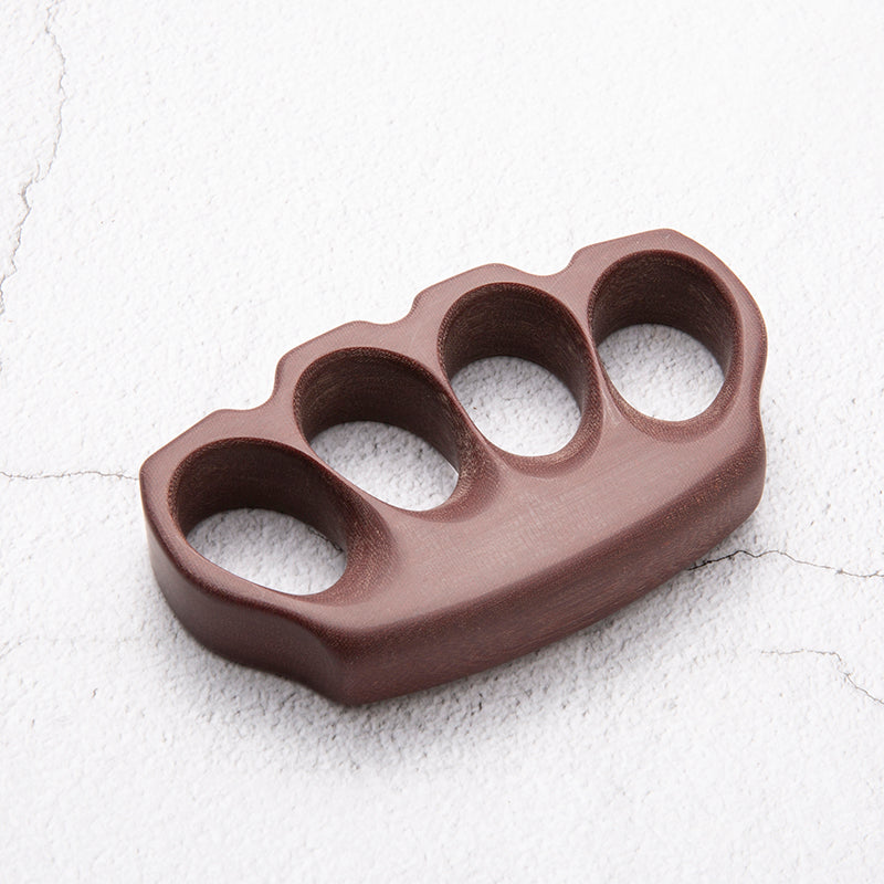 Micarta Extreme-Thick 20mm Four Finger Knuckle - Slim Profile Non-Metal 85g