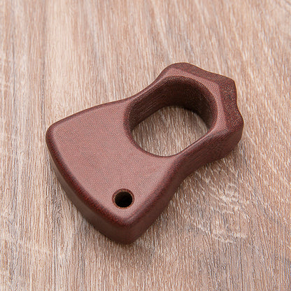 Micarta Single Finger Knuckle - 21mm Ultra Thick Non-Metal Ergonomic Ring