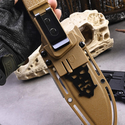 Talon Fixed Blade Tactical Survival Knife - G10 Handle & Kydex Sheath