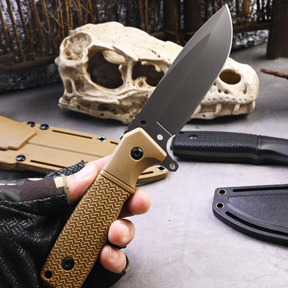 Talon Fixed Blade Tactical Survival Knife - G10 Handle & Kydex Sheath