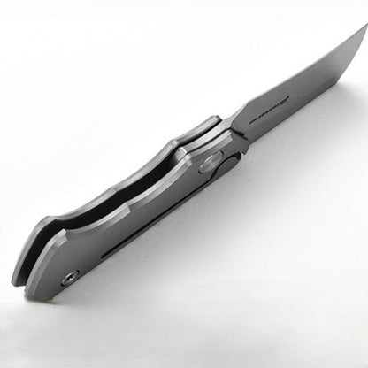 Titan Claw Mini EDC Folding Knife - 14C28N Steel & GR5 Titanium Handle