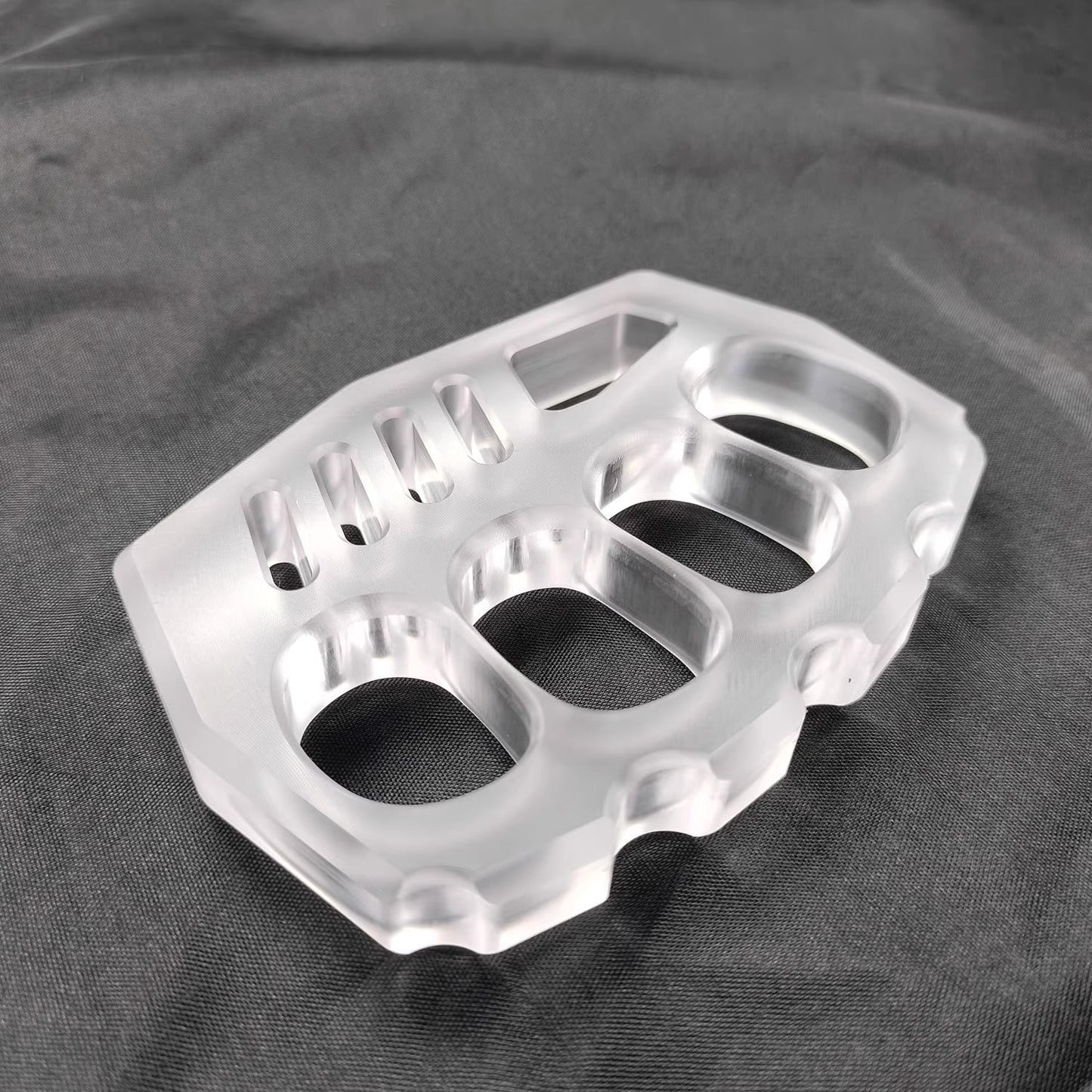 PVC Plastic Knuckles - Four Finger 14mm Ultra Thick Non-Metal Lightweight