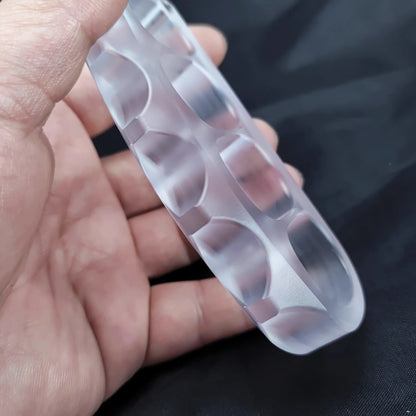 Plastic Knuckles | Pea Pod Knuckle Duster Self Defense Knuckles - Non-Metal Tactical Knuckles 30g