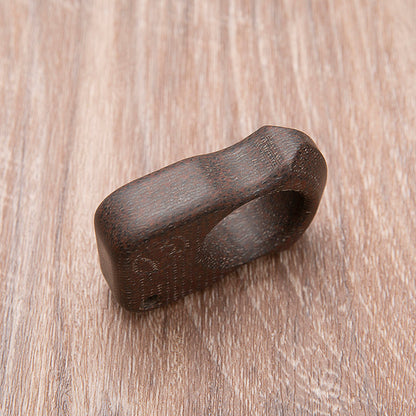 Micarta Single Finger Ring - 15mm Ultra Thick Coarse Textured Non-Metal