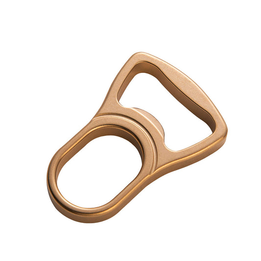 Self Defense Knuckles – Thor Brass Ring Bottle Opener Stonewash Single Finger EDC