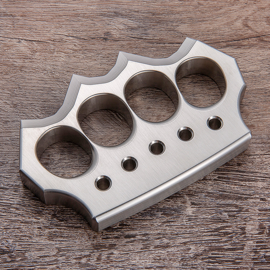 Brass Knuckles | Spiked Knuckle Duster Self Defense Knuckles - 304 Steel