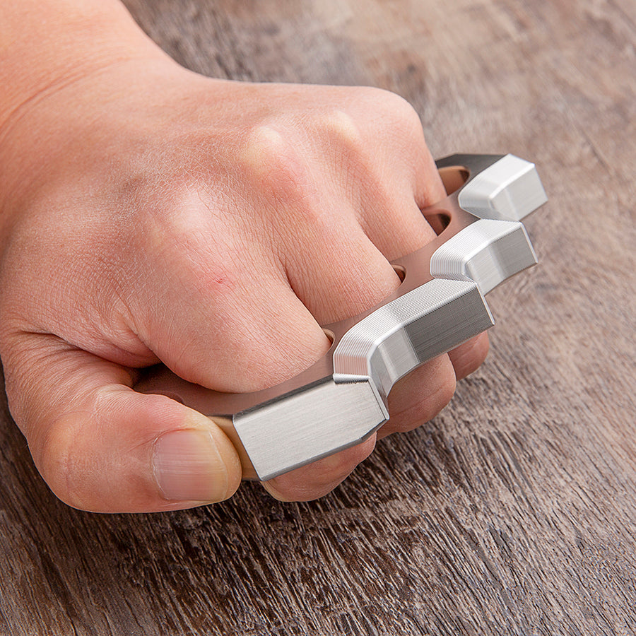 Brass Knuckles | Spiked Knuckle Duster Self Defense Knuckles - 304 Steel