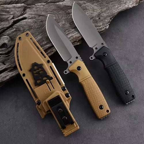 Talon Fixed Blade Tactical Survival Knife - G10 Handle & Kydex Sheath
