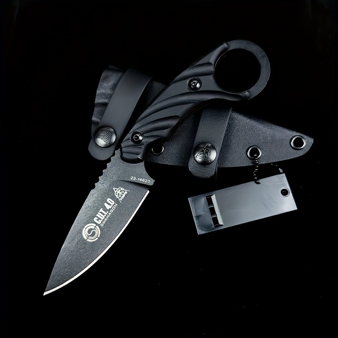 AshRidge 1095 High Carbon Fixed Blade - EDC Tactical Knife