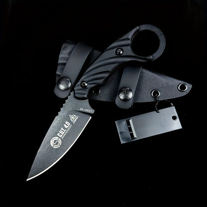 AshRidge 1095 High Carbon Fixed Blade - EDC Tactical Knife