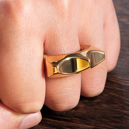 Brass Knuckles – H-59 Spiked Self Defense Ring 12mm Ultra-Thick EDC