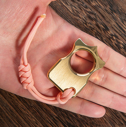 Brass Knuckles – H-59 Spiked Self Defense Ring 12mm Ultra-Thick EDC