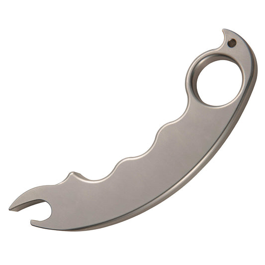 Brass Knuckles – 304 Steel Four Finger Bottle Opener Kubotan Multi-Tool EDC