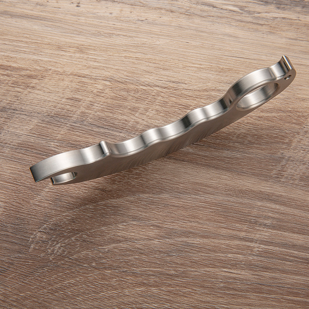 Brass Knuckles – 304 Steel Four Finger Bottle Opener Kubotan Multi-Tool EDC