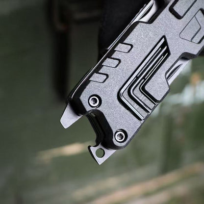 MultiVex 14-in-1 Tactical Multi-Tool EDC Knife - All-Steel Compact with 14 Essential Functions
