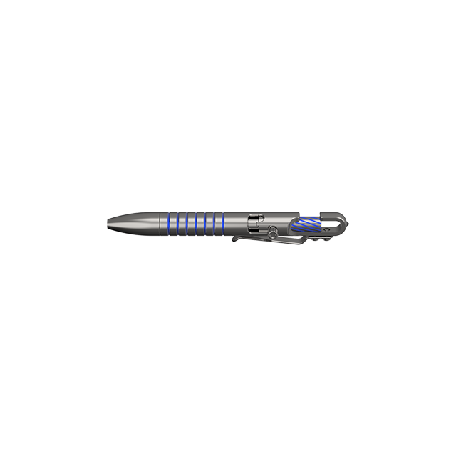 Ultimate GR5 Titanium Bolt Action Pen - Waterproof EDC with Secure Hook