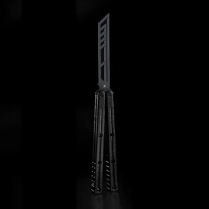 Balisong Trainer Krake Raken V3 - Armed Shark Butterfly Knife 7075 Aluminum 36 Colors