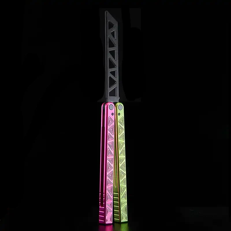 Balisong Trainer for Beginners - Armed Shark Original Butterfly Knife 12 Colors