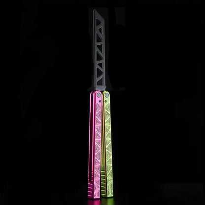 Balisong Trainer for Beginners - Armed Shark Original Butterfly Knife 12 Colors