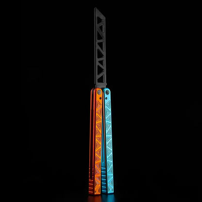 Balisong Trainer for Beginners - Armed Shark Original Butterfly Knife 12 Colors
