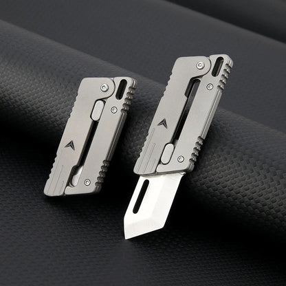 VOLOS Flick Ninja Gravity Knife | Titanium Alloy EDC Fidget Blade