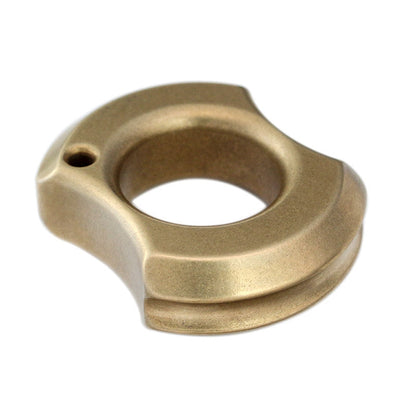 Brass Knuckles H59 Single Finger CNC Machined Stone Wash Heavy Duty Self-Defense EDC Knuckle Duster
