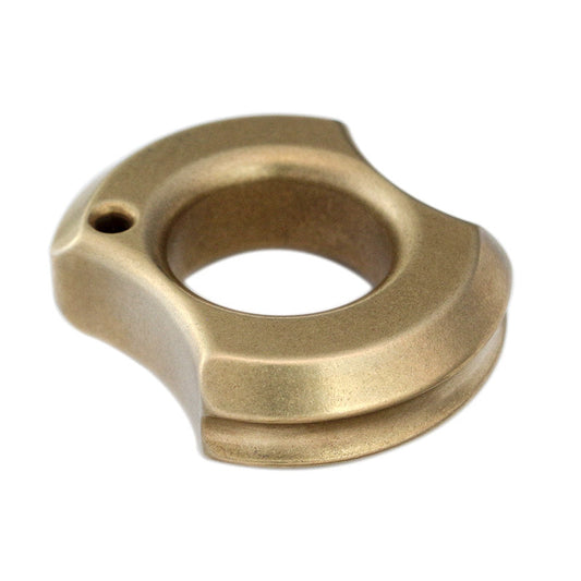 Brass Knuckles H59 Single Finger CNC Machined Stone Wash Heavy Duty Self-Defense EDC Knuckle Duster