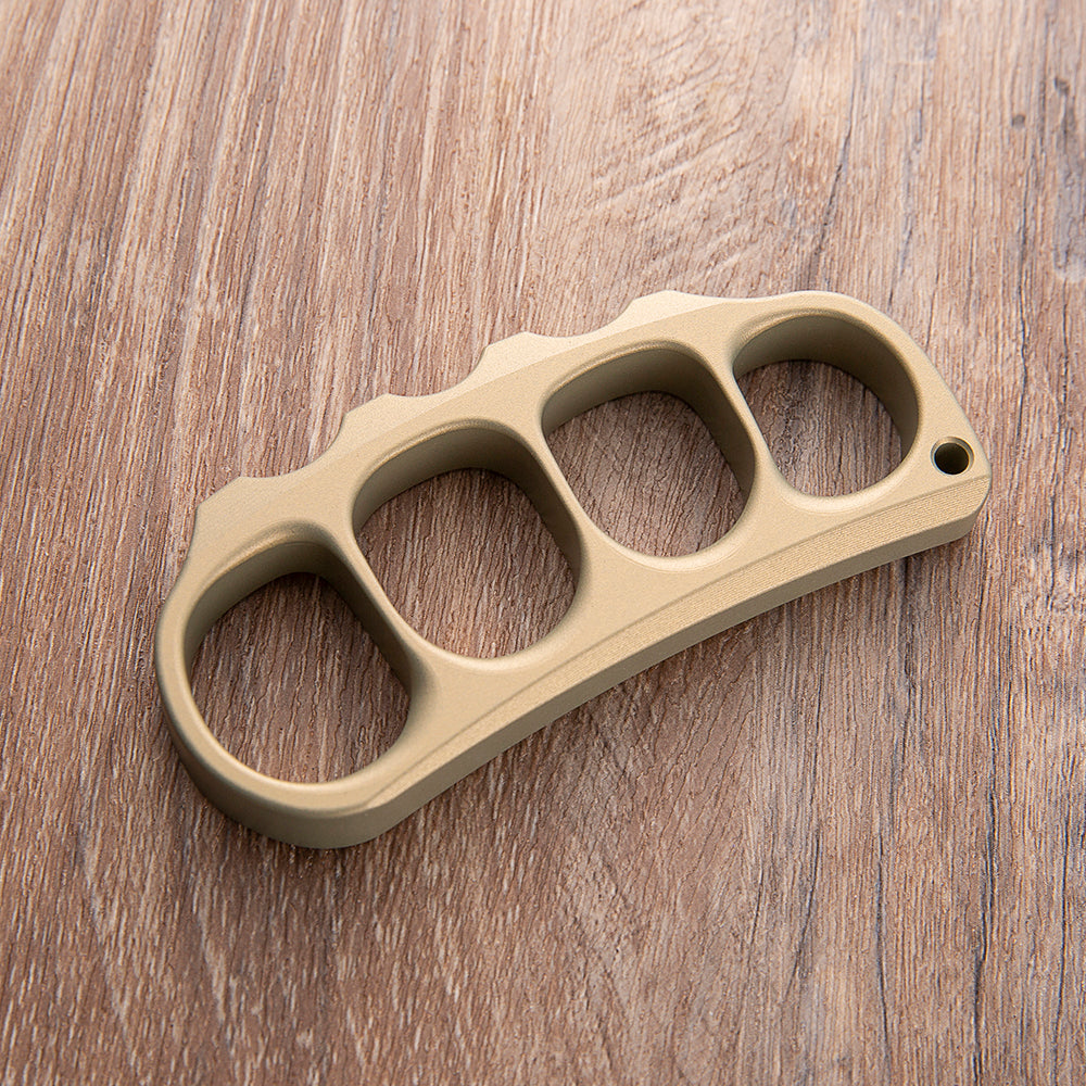 7075 Aluminum Knuckles - Four Finger Pea Pods 15mm Ultra Thick Lightweight