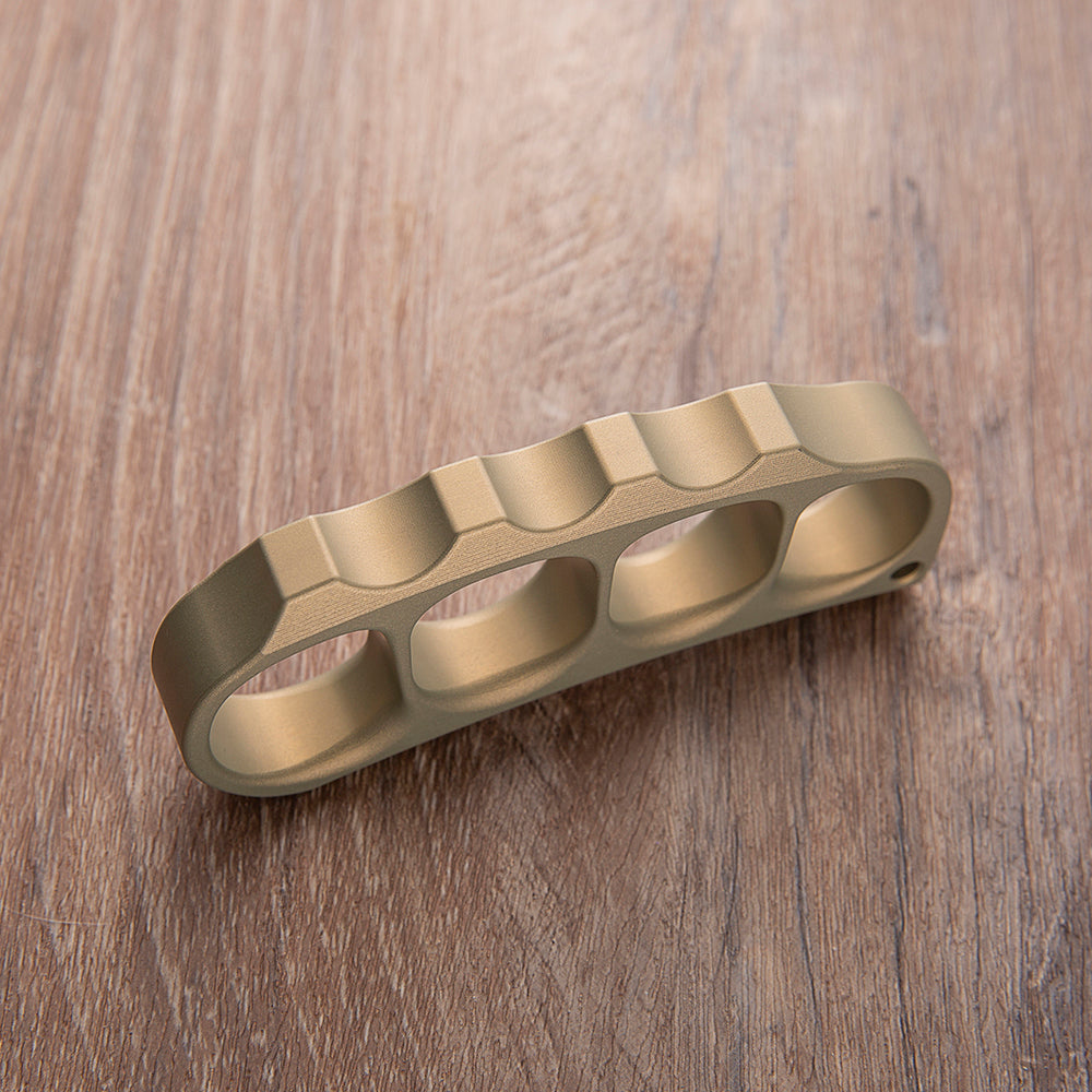 7075 Aluminum Knuckles - Four Finger Pea Pods 15mm Ultra Thick Lightweight
