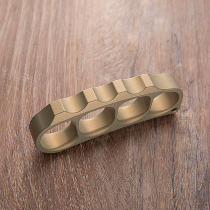 7075 Aluminum Knuckles - Four Finger Pea Pods 15mm Ultra Thick Lightweight