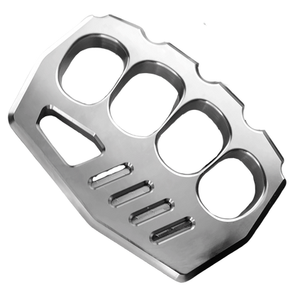 Brass Knuckle Dusters – Peace Maker Four Finger 16mm Ultra Thick 520g CNC EDC