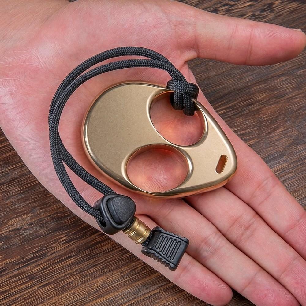 Brass Alien ET Knuckles - Two Finger Stonewash Unique Design For Women