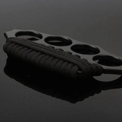 Hard Alloy Knuckles - Military Design Four Finger Slim Profile Grip Bands