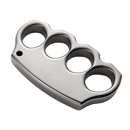 TC21 Titanium Four Finger Knuckle Duster - Aerospace Grade Stonewash 15mm