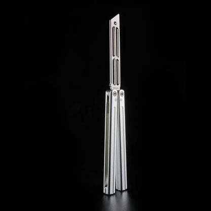 Squiddy V2 Balisong Trainer - Armed Shark 6061 Aluminum Butterfly Knife Fast Flipper