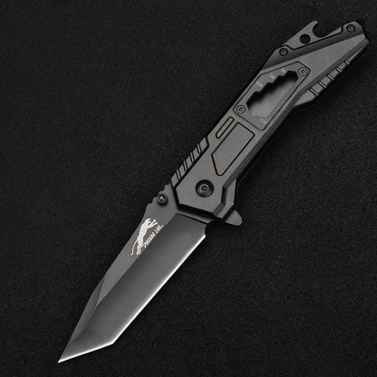 Leopard's Edge Stainless Steel Multipurpose Pocket Knife - Ergonomic Design EDC