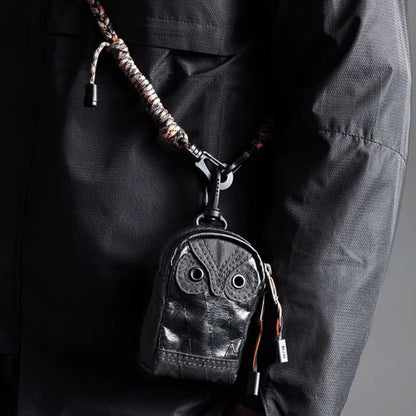 Owl Mini Pouch Multi-Functional Organizer - X-PAC EDC Key & Coin Holder