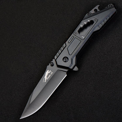 Leopard's Edge Stainless Steel Multipurpose Pocket Knife - Ergonomic Design EDC