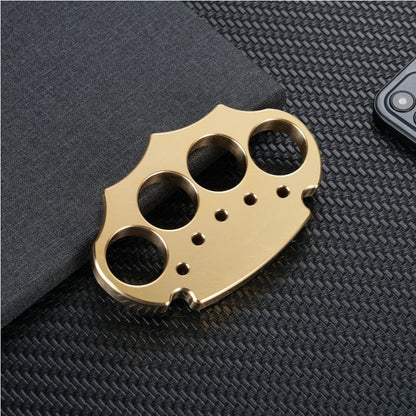 H59 Brass Knuckles - Four Finger Anti-Slip Pattern Heavy Duty EDC