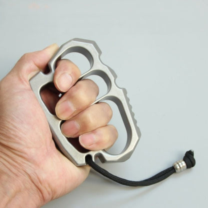 404c Stainless Steel Knuckles - Four Finger 18mm Ultra Thick Stonewash Heavy