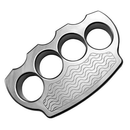 Brass Knuckles H59 | Four Finger Knuckle Duster Self Defense Knuckles - Anti-Slip Tactical Knuckles 640g